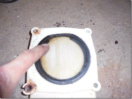 broken valve seal
