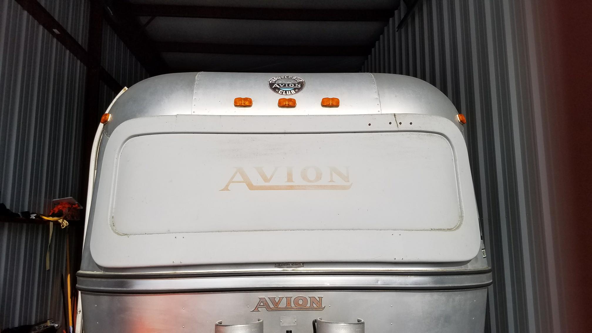 our 73 Avion nose, breadloaf style