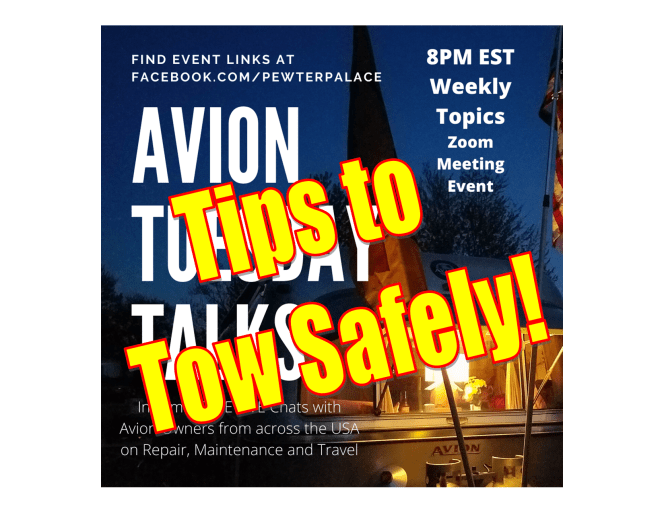 tips to tow safely artwork