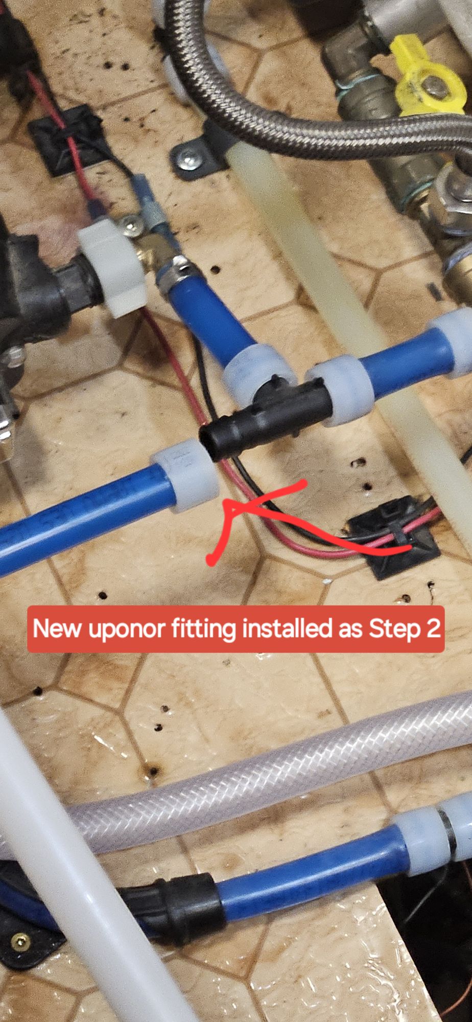 ….And then we heard a “POP”! OH NO, that didn’t sound&nbsp;good!